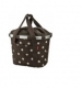 KLICKfix Reisenthel Bikebasket mocca dots