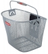 KLICKfix Vorderradkorb silber