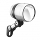 B+M LED-Scheinwerfer IQ-X silber