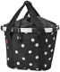 KLICKfix City-Tasche Bikebasket black dots