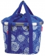 KLICKfix City-Tasche Bikebasket batik strong blue