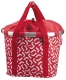 KLICKfix City-Tasche Bikebasket signature red