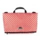Haberland Lenkertasche Melanie C rot/weiße Punkte