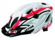Helm OPUS-Visor  weiss-rot LEVIOR